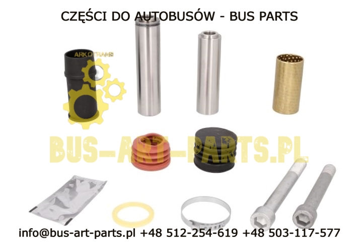 ZESTAW NAPRAWCZY ZACISKU HAMULCOWEGO BOVA