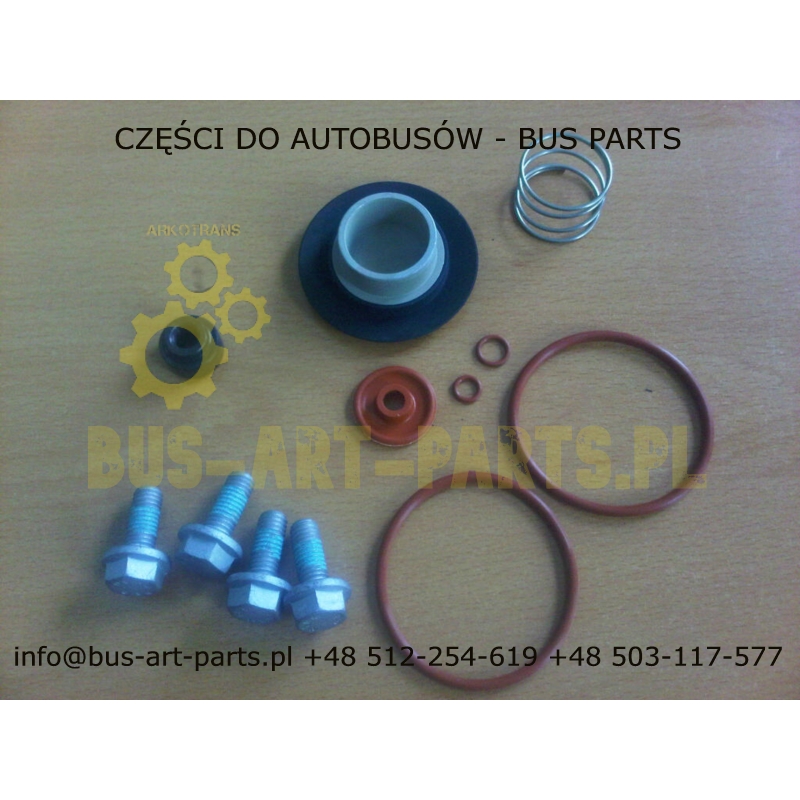 ZESTAW NAPRAWCZY ZAWORU RETARDERA VOITH MERCEDES O350 TOURISMO TRAVEGO SETRA S4.. S3..