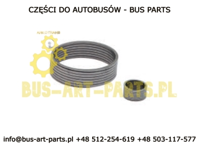 ZESTAW SPRĘŻYN DO ZACISKU LEWY TYŁ  PRZÓD MERCEDES O404 O350 SETRA S3..