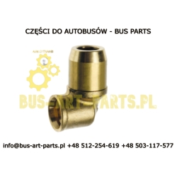 ZŁĄCZE PNEUMATYCZNE RAUFOSS SZYBKO KĄTOWE P5/10X1 BOVA SETRA