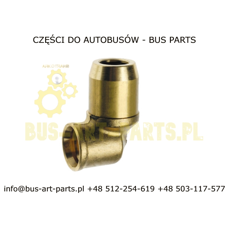 ZŁĄCZE PNEUMATYCZNE RAUFOSS SZYBKO KĄTOWE P5/10X1 BOVA SETRA