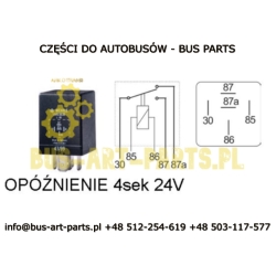 PRZEKAŹNIK 24V ( PRZEŁĄCZAJĄCY)