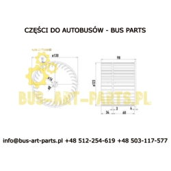 TURBINKA SILNIKA DMUCHAWY Q-8/Q-123