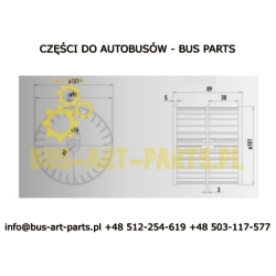 TURBINKA SILNIKA DMUCHAWY Q-8/Q-101