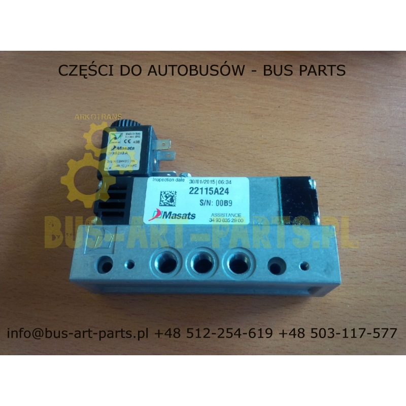 ELEKTROZAWÓR OTWIERANIA DRZWI BODE MASATS 22115A24