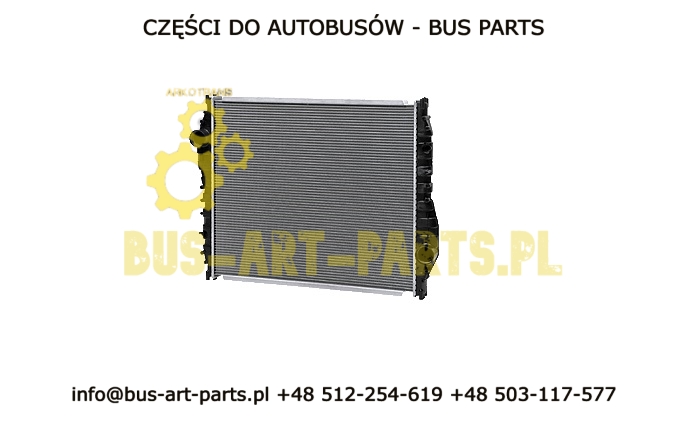 CHŁODNICA WODY SETRA S3..H GT INTEGRO V6 V8