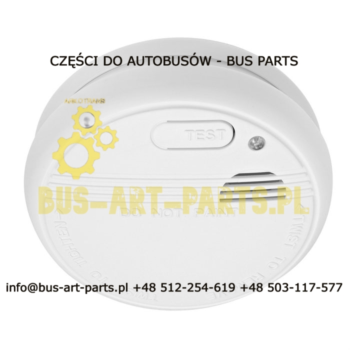 CZUJNIK DYMU W TOALECIE WC BEZPRZEWODOWY