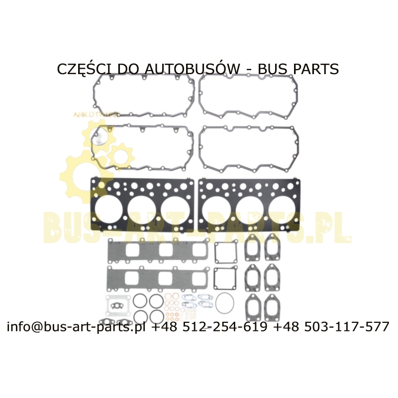 KOMPLET USZCZELEK GŁOWICY BOVA DAF EURO 4 2006- SILNIK PE.. PACCAR