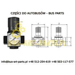 REDUKTOR CIŚNIENIA REGULOWANY 10-0,5 BAR