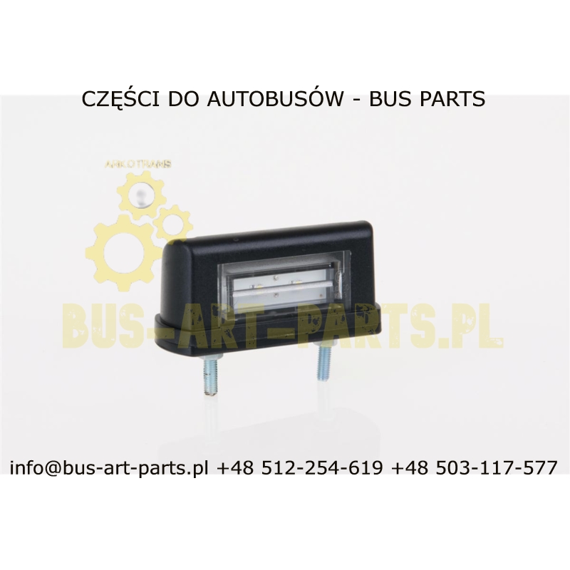 LAMPA PODŚWIETLENIA TABLICY BOVA NEOPLAN SOLARIS SCANIA
