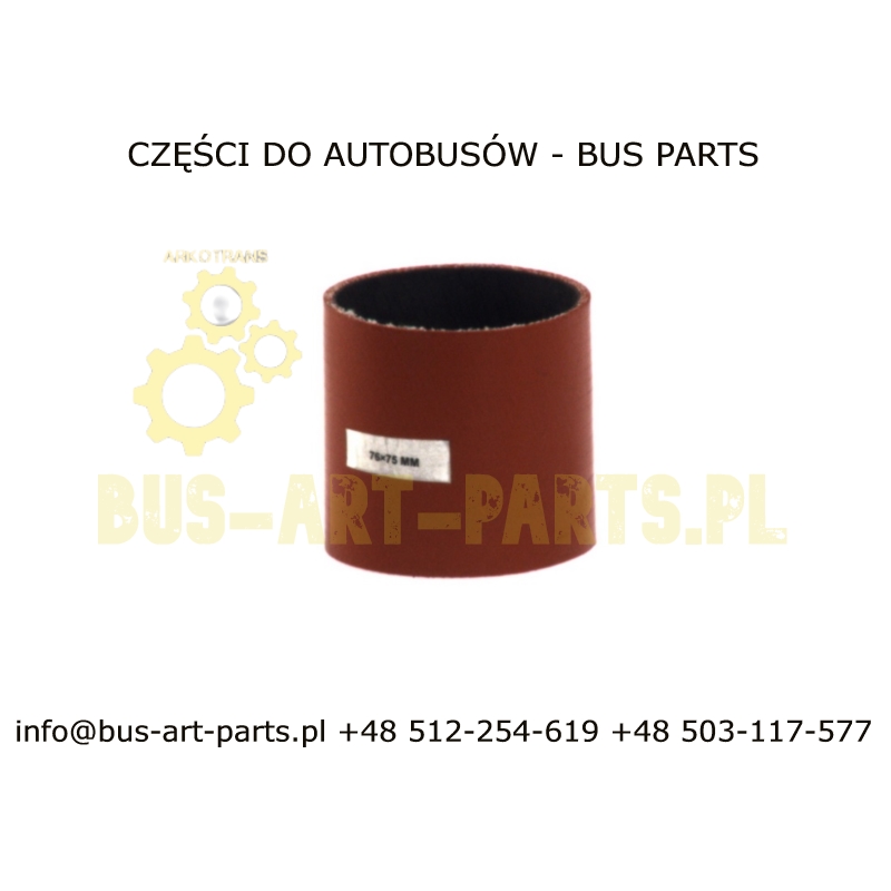 ŁĄCZNIK INTERCOOLERA 75X75 BOVA EURO 3 XE EURO 4 PE