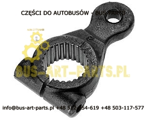 DŹWIGNIA ZACISKU HAMULCOWEGO MERCEDES O350 O404 PRZÓD TYŁ 26 ZĘBÓW