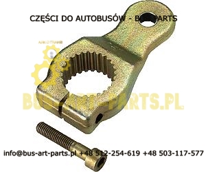 DŹWIGNIA ZACISKU HAMULCOWEGO PRZÓD SETRA S3.. S315 HD GT GT-HD 26 ZĘBÓW