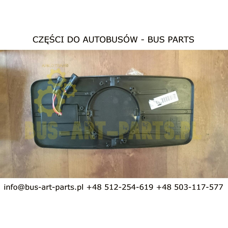 WKŁAD SZKŁO LUSTERKA SCANIA IRIZAR CENTURY 24V NOGE WAN HOOL
