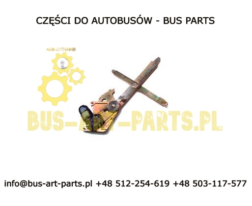 PODNNOŚNIK SZYBY PRAWY SCANIA IRIZAR OLD CENTURY -2005