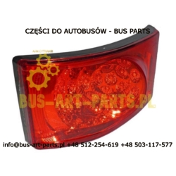 LAMPA TYLNA PRAWA / LEWA CZERWONA LED NEOPLAN