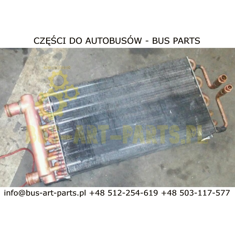 WKŁAD NAGRZEWNICY / PAROWNIK AC BOVA EURO 3 2002-