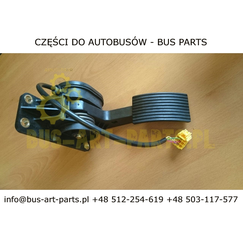 PEDAŁ GAZU Z POTENCJOMETREM SETRA S4.. S415 S416 S417 MERCEDES TRAVEGO TOURISMO