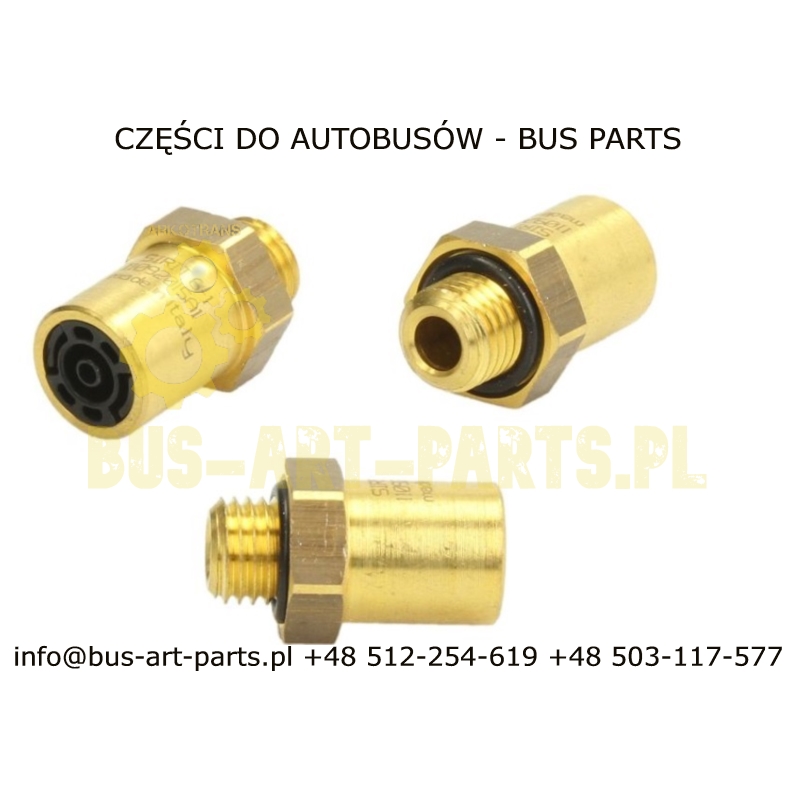 SZYBKOZŁĄCZE METALOWE TEKALANU M12X1,5/Q-6 BOVA