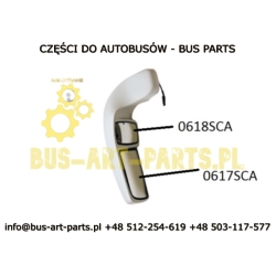 WKŁAD SZKŁO LUSTERKA LEWE SCANIA IRIZAR I4 GÓRNE