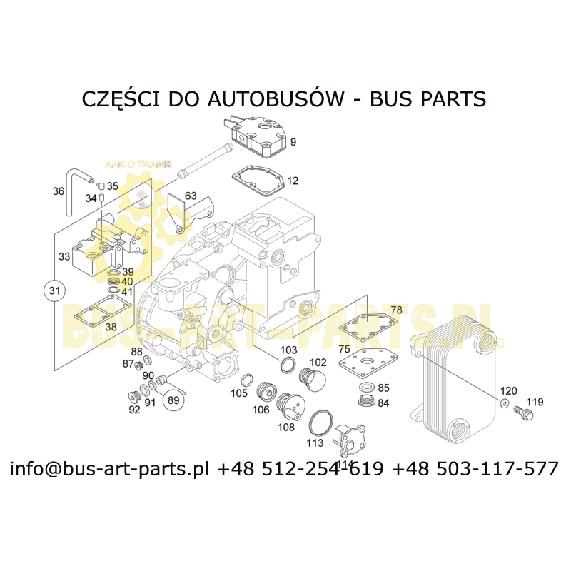 KOREK SPUSTOWY RETARDERA R115