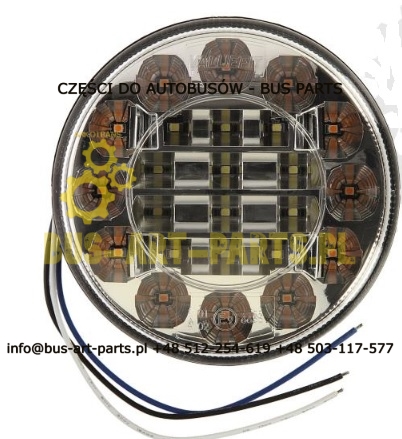 LAMPA PRZÓD POZYCJA KIERUNKOWSKAZ BOVA 2002- LED Q-120mm