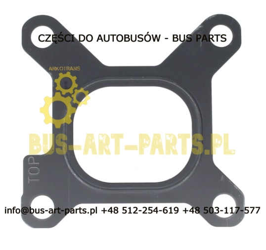 USZCZELKA KOLEKTORA WYDECHOWEGO MAN D2876 EURO 3 EURO 4