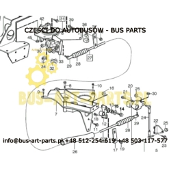 LINKA ZMIANY BIEGÓW VOLVO B10