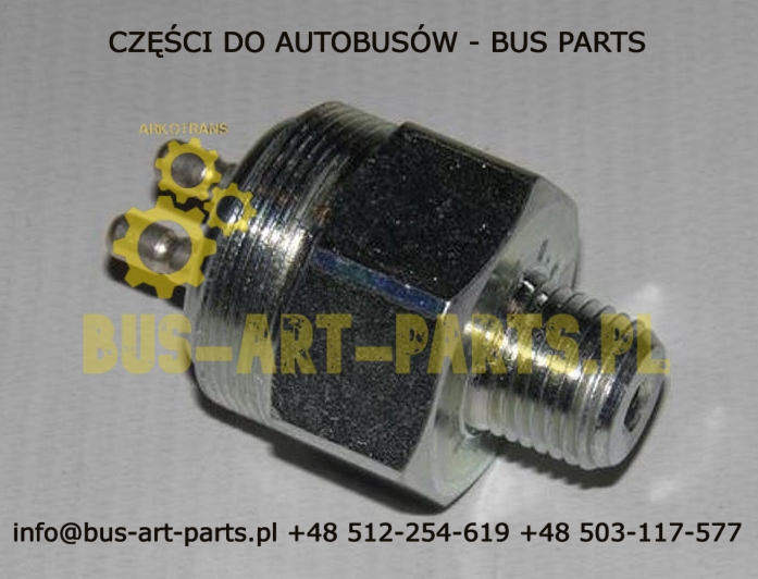 CZUJNIK ŚWIATEŁ STOP DAF SB3000 SB4000 MISTRAL BERGHOFF 0,4-0,6BAR M12/M27