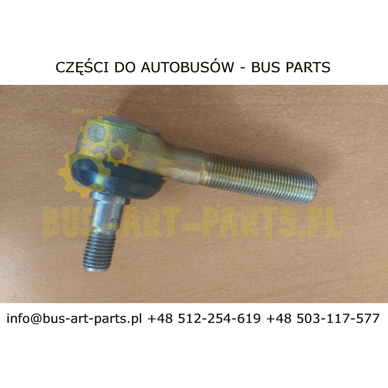 KOŃCÓWKA DRĄŻKA DRZWI SETRA S2..UL S25UL M16X1,5 / M12X1,5