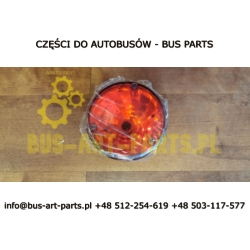 LAMPA TYŁ  FI-125mm PRZECIWMGIELNA CZERWONA SCANIA IRIZAR NEW CENTURY 2005