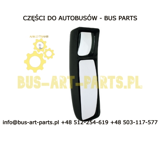 LUSTERKO Z OBUDOWĄ PODWÓJNE 24V VAN HOOL NOGE