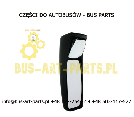 LUSTERKO Z OBUDOWĄ PODWÓJNE 24V VAN HOOL NOGE