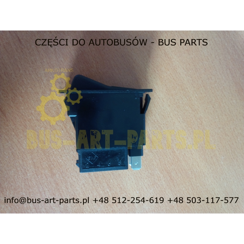 WŁĄCZNIK KLAWISZOWY SWF 501.602 SWF501602