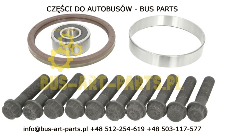 ZESTAW NAPRAWCZY MOCOWANIA KOŁA ZAMACHOWEGO M16 X 1,5MM DO ZWYKŁEGO KOŁA ZAMACHOWEGO