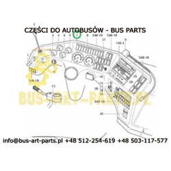 PRĘDKOŚCIOMIERZ BOVA FUTURA 2002- EURO 3 NOWY TYP PO MODYFIKACJI