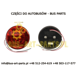 LAMPA TYŁ POZYCJA STOP BOVA 2002- LED Q-120mm 2 FUNKCYJNA