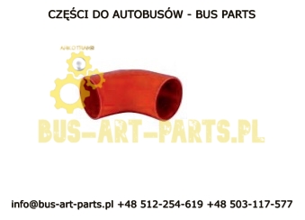RURA INTERCOOLERA ŁĄCZNIK KOLANKO 100X100 NEOPLAN MAN