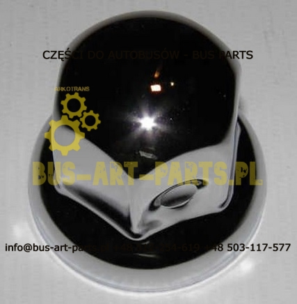 NAKŁADKA KAPTUREK NAKRĘTKI KOŁA 32MM CHROM PLASTIKOWY
