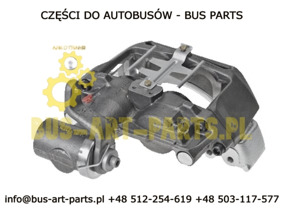 ZACISK HAMULCOWY TYŁ LEWY MERCEDES VARIO TYŁ 612D 614D 812D 814D 815D