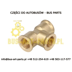 ZŁĄCZE PNEUMATYCZNE TRÓJNIK RAUFOSS M16X1,5/M16X1,5/M16X1,5  SETRA S4.. MERCEDES TOURISMO TRAVEGO BOVA MAN NEOPLAN