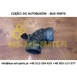ŁĄCZNIK INTERCOOLERA KOLANKO 100X100 BOVA EURO 3 XE EURO 4 PE OD FILTRA POWIETRZA DO TURBOSPRĘŻARKI
