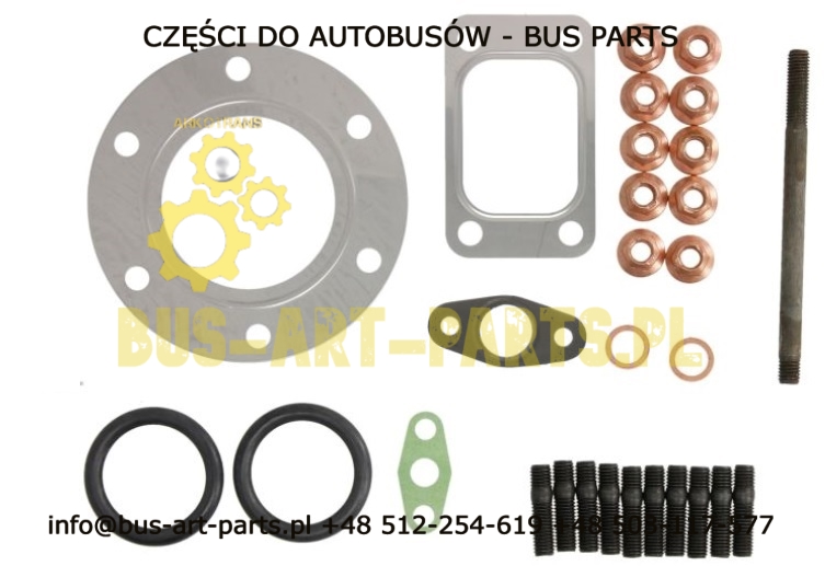 USZCZELKA TURBO ZESTAW MERCEDES SETRA OM502 V8