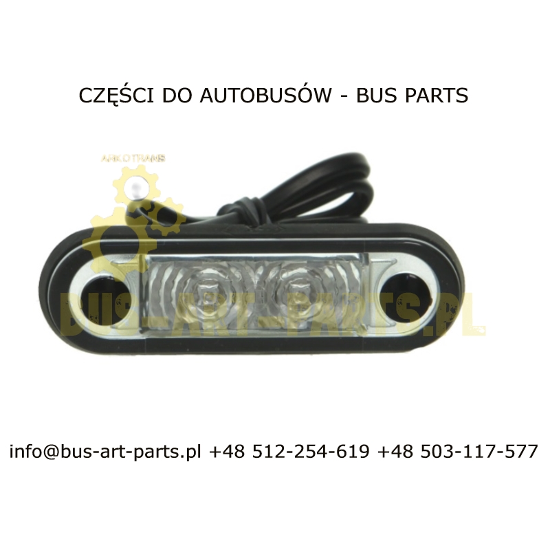 NEOPLAN N1116 2002-2006 TYŁ GÓRNA BIAŁA / CZERWONA