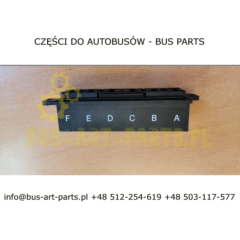 OPRAWA BEZPIECZNIKÓW SKRZYNKA SETRA S3.. S315