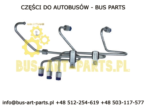 PRZEWODY WTRYSKU RVI FR1 ILIADE 2001- DCI 11 CYLINDER 1-2-3 KRÓTKIE