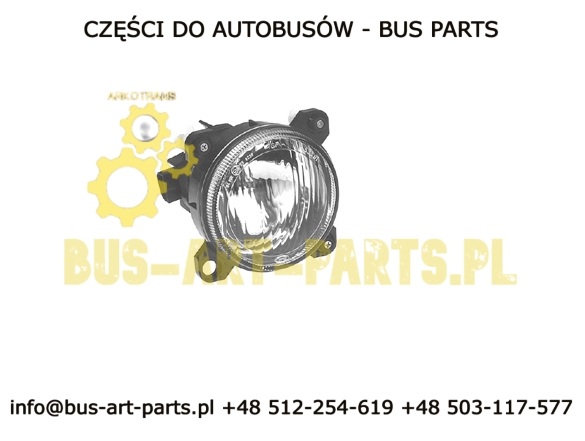 WKŁAD REFLEKTORA DROGOWEGO SCANIA IRIZAR CENTURY -2005 ZE ŚWIATŁEM POZYCYJNYM