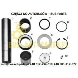 ZESTAW NAPRAWCZY ZWROTNICY VAN HOOL T9..
