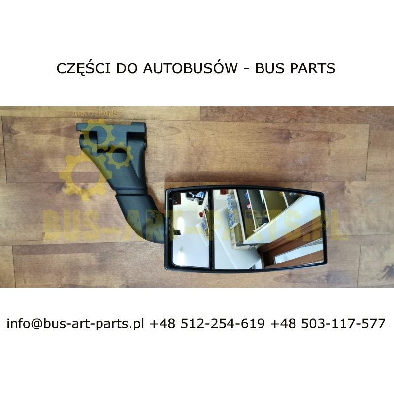 LUSTERKO ARCOL 345/250-2 MANUALNE NIE OGRZEWANE PODWÓJNE SZKŁO