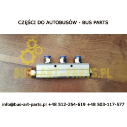 ROZDZIELACZ POWIETRZA 2X1/2" 3X3/4" ODPOWIEDNIK A0004200161 NA DO 4 WEJŚĆ